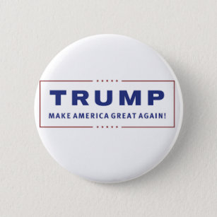 Kampagnen-Knopf Donald Trump 2016 - 2,25" rund Button