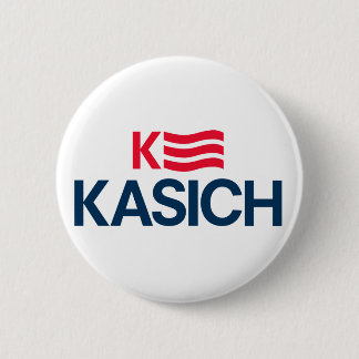 Kampagnen-Knopf Johns Kasich 2016 - 2,25" rund Button