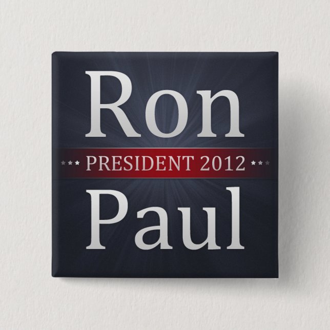 Kampagnen-Knopf Ron Pauls 2012 Button (Vorderseite)