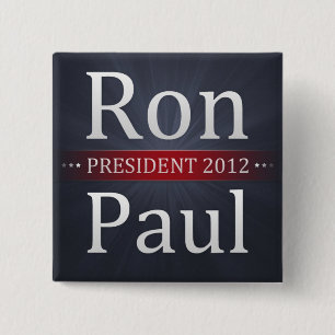 Kampagnen-Knopf Ron Pauls 2012 Button