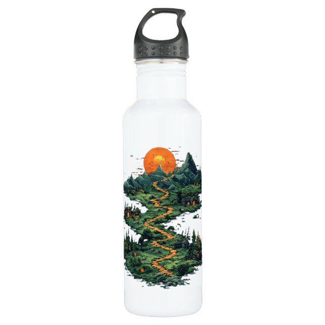 Kampagnenfabrikator-Hydratationseinheit Edelstahlflasche (Vorderseite)