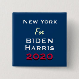 Kampagnenschaltfläche New York für BIDEN HARRIS 20 Button