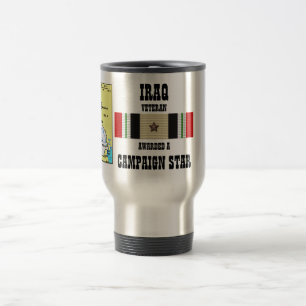 KAMPAGNSTAR IRAQ VETERAN REISEBECHER