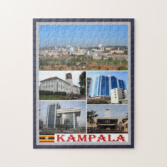 Kampala - Mosaik - Uganda - (Vertikal)
