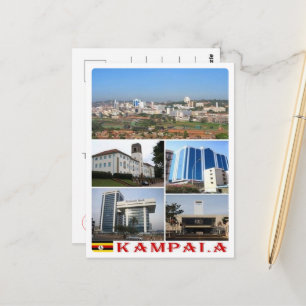 Kampala - Mosaik - Uganda - Postkarte