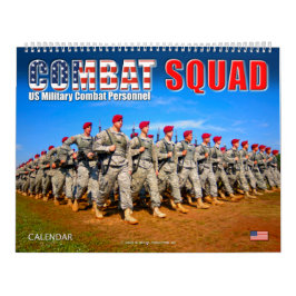 KAMPAT SQUAD - Militärisches Kampfpersonal der USA Kalender