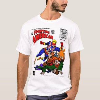 Kampf Amerikanisches Comic-T-Shirt T-Shirt