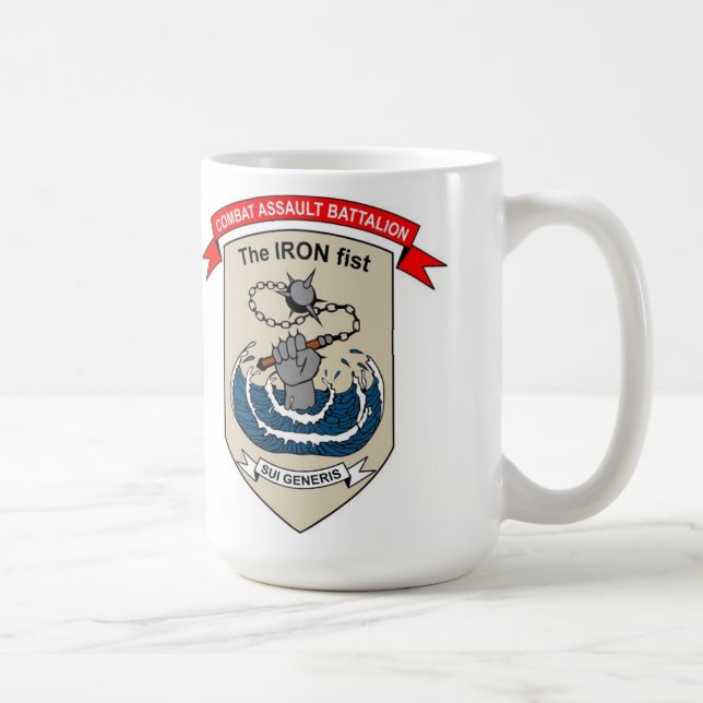 Kampf-Angriffs-Bataillon "die eiserne Faust " Kaffeetasse (Rechts)
