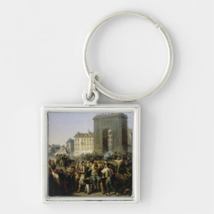 Kampf beim Porte Heilig-Denis, am 28. Juli 1830 Schlüsselanhänger