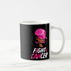Kampf Brustkrebs Bewusstsein Schwarze Frauen Krieg Kaffeetasse