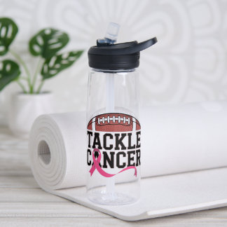 Kampf dem Krebs Pink Ribbon Design Trinkflasche