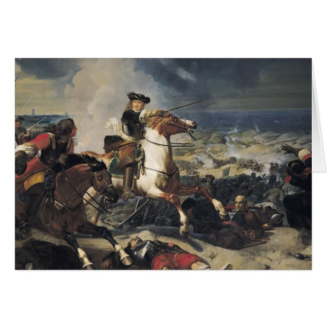 Kampf der Dünen 1837 am 14. Juni 1658 (Vorderseite (Horizontal))