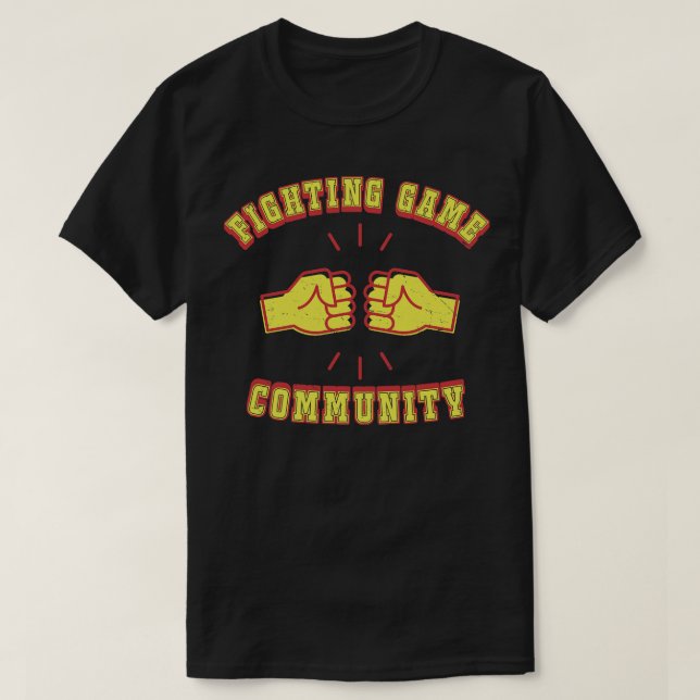 Kampf der Spielgemeinschaft T-Shirt (Design vorne)