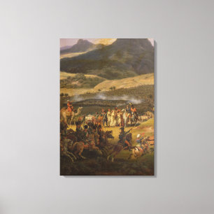 Kampf des Bergs Thabor 1808 am 16. April 1799 Leinwanddruck