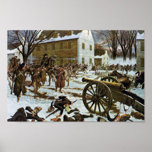 Kampf des Trenton-Leinwand-Plakats Poster