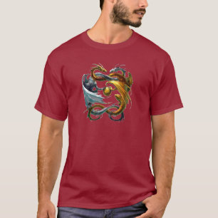 Kampf-Drachen T-Shirt
