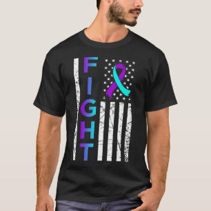 Kampf Flag Flats Fappy Suicide Awareness Support G T-Shirt