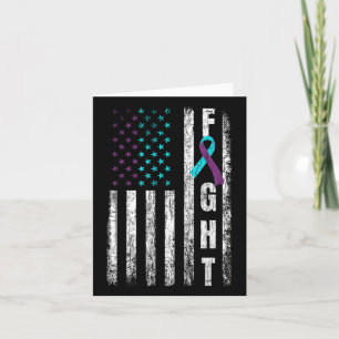 Kampf Flag Flats Fappy Suicide Prevention Awarenes Karte