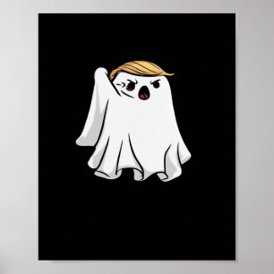 Kampf Funny Halloween Trumpkin Poster