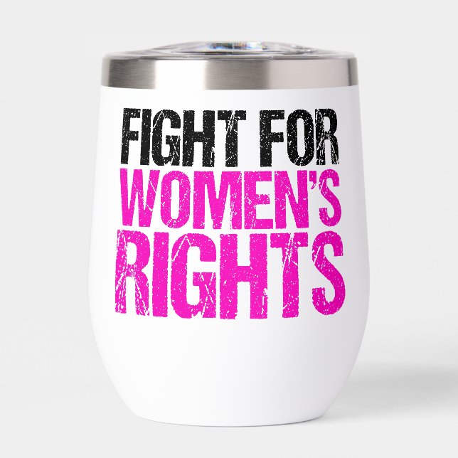 Kampf für die Rechte der Frau Feministin (Vorderseite)