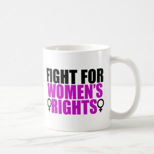 Kampf für die Rechte der Frau Kaffeetasse