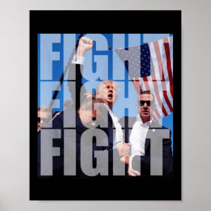 Kampf für Donald Trump 2024 - US Electi Poster