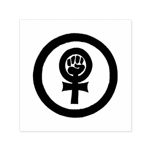 Kampf für Frauen Permastempel (Design)