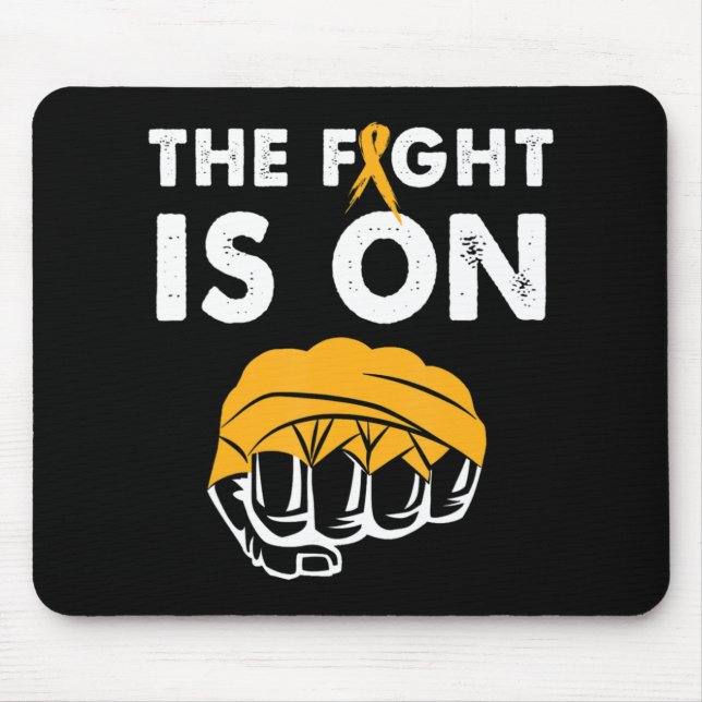 Kampf für Leukämie - Geschenkidee Mousepad (Vorne)