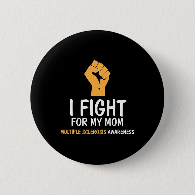Kampf für meine Mama Button (Vorderseite)