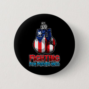 Kampf für Puerto Rico - Puerto-Rico-Flagge - Box Button