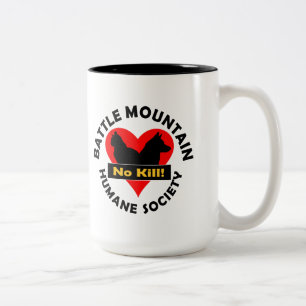 Kampf-GebirgsTasse Zweifarbige Tasse