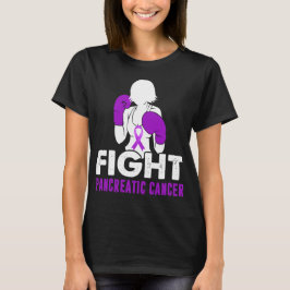 Kampf gegen Bauchspeicheldrüsenkrebs Frauen kämpfe T-Shirt