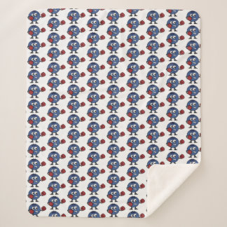 Kampf gegen Blueberry Sherpa Blanket Sherpadecke