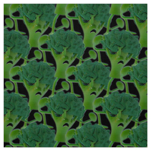 Kampf gegen Broccoli Boxing Stoff (Muster)