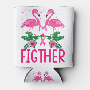 Kampf gegen Brustkrebs Bewusstsein für Flamingo-T Dosenkühler
