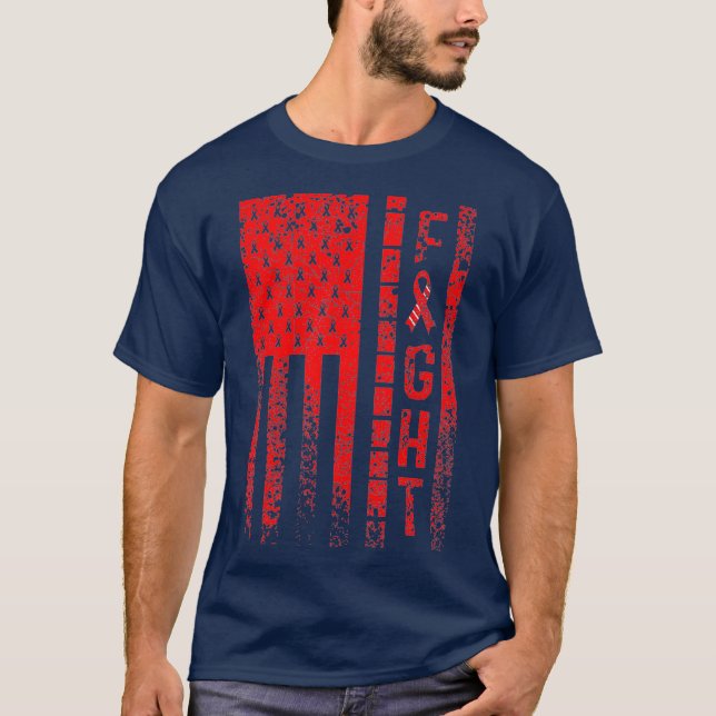 Kampf gegen das Plattenepithelkarzinom T-Shirt (Vorderseite)