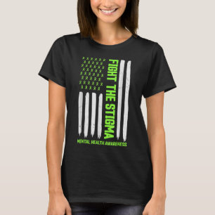 Kampf gegen das Stigma Mental Health S Awareness R T-Shirt