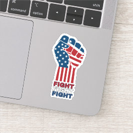 Kampf gegen den patriotischen Fetisch Vinyl Aufkleber