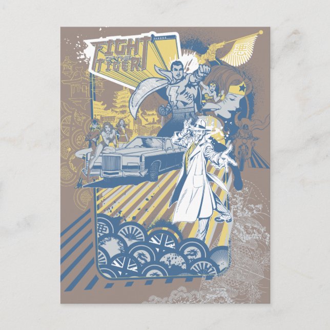 Kampf gegen den Tiger Postkarte (Vorderseite)