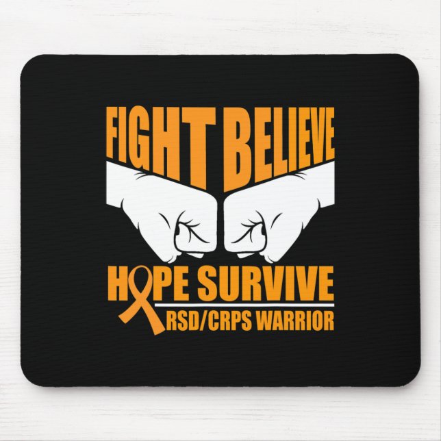 Kampf gegen die Hoffnung Überleben Rsdcrps Krieger Mousepad (Vorne)