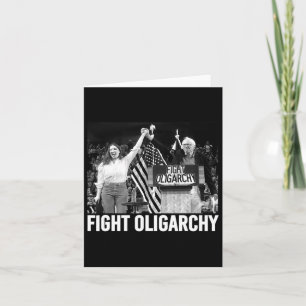 Kampf gegen die Oligarchie Bernie Sanders und die Karte