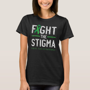 Kampf gegen die psychische Gesundheit Bewusstseins T-Shirt