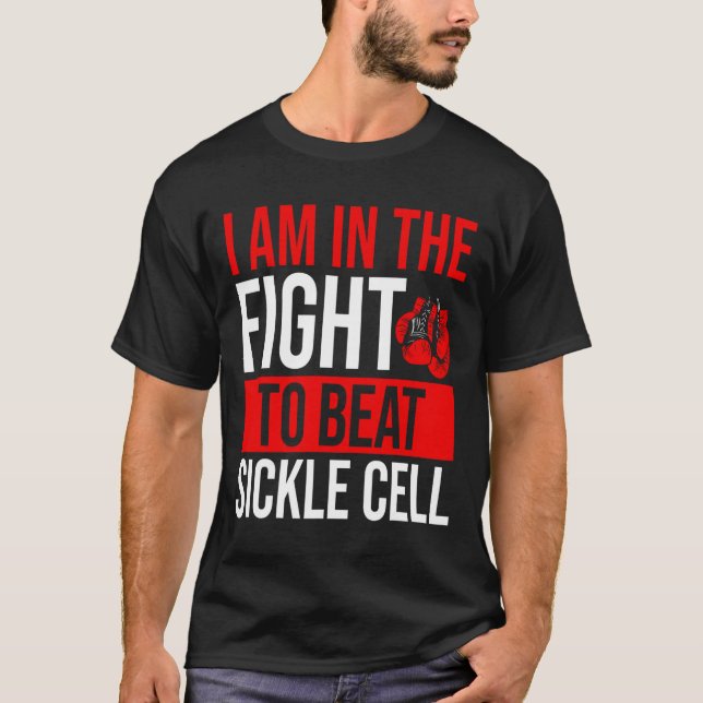 Kampf gegen die Sichelzellanämie T-Shirt (Vorderseite)