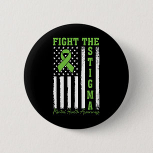 Kampf gegen die Stigma Mental Health Awareness US Button