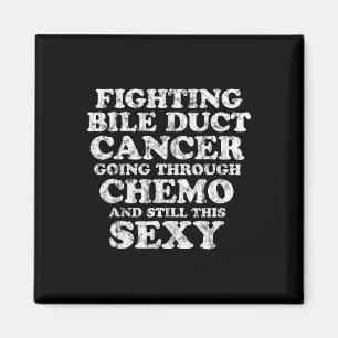 Kampf gegen Gallenkrebs Zitat Chemo Y Inspiration Magnet