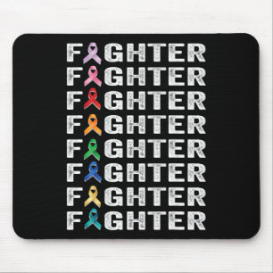 Kampf gegen Krebs Überlebende Bewusstsein für Kreb Mousepad