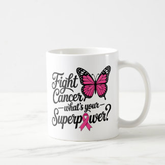 Kampf gegen Krebs Was ist dein Superhelden-Pink Sc Kaffeetasse