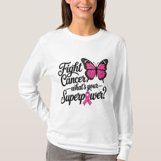 Kampf gegen Krebs Was ist dein Superhelden-Pink Sc T-Shirt
