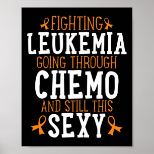 Kampf gegen Leukämie Chemo Y Krebsbewusstsein Zita Poster