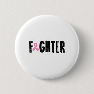 Kampf gegen rosa Ribbon Brustkrebs Sensibilisierun Button